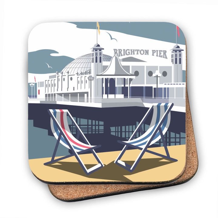 Brighton Pier MDF Coaster