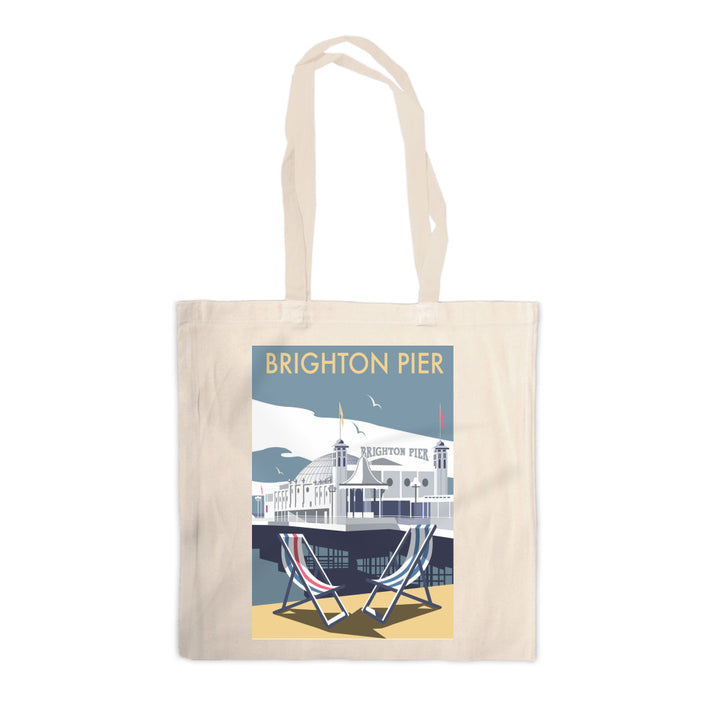 Brighton Pier Canvas Tote Bag