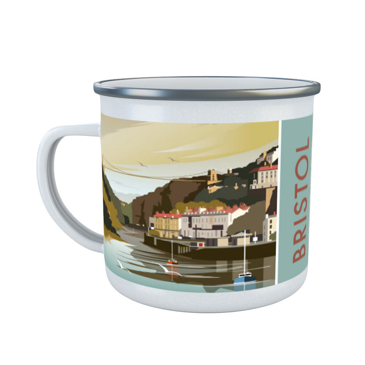 Clifton Suspension Bridge, Bristol Enamel Mug