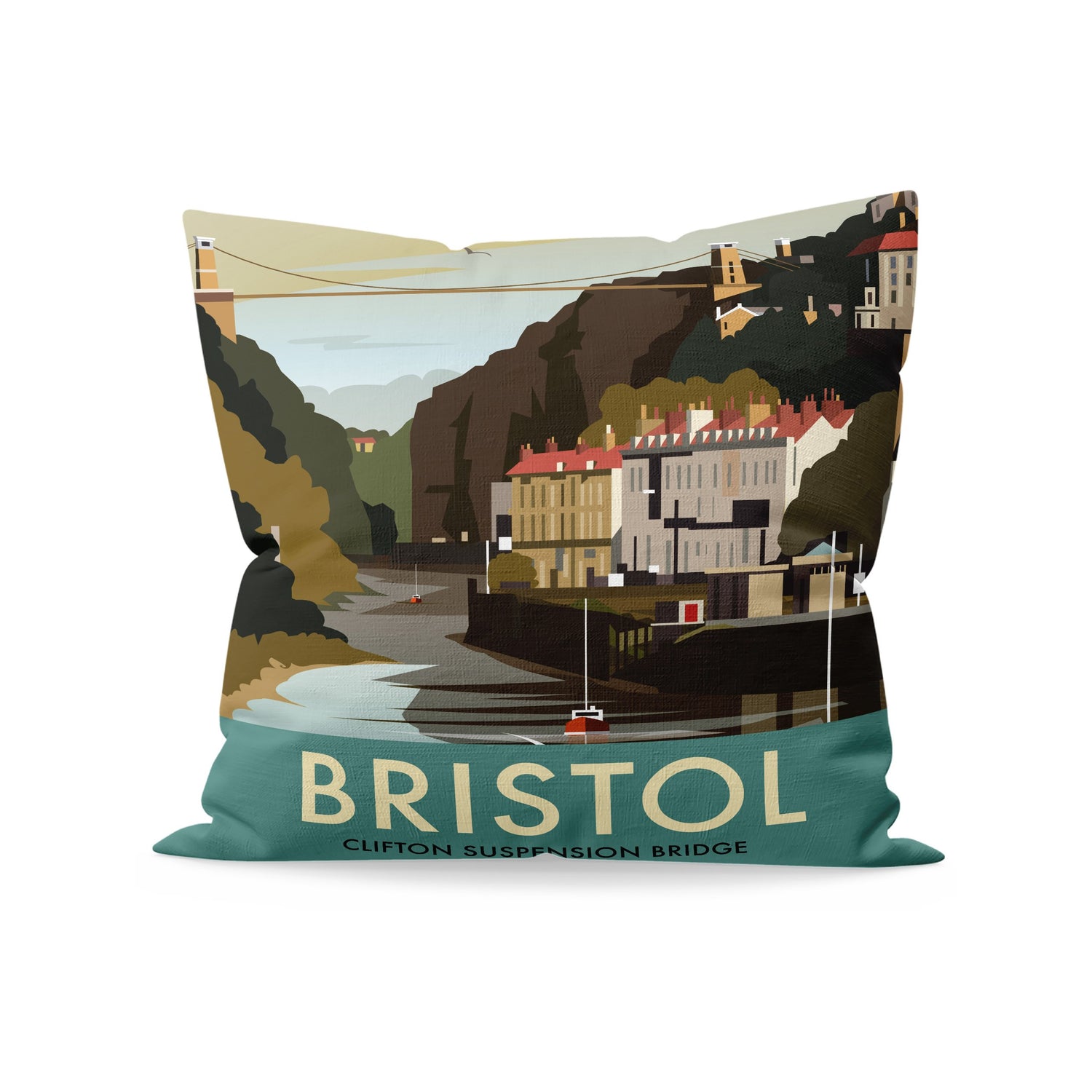 Clifton Suspension Bridge, Bristol Fibre Filled Cushion
