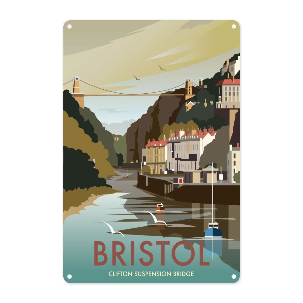 Clifton Suspension Bridge, Bristol Metal Sign