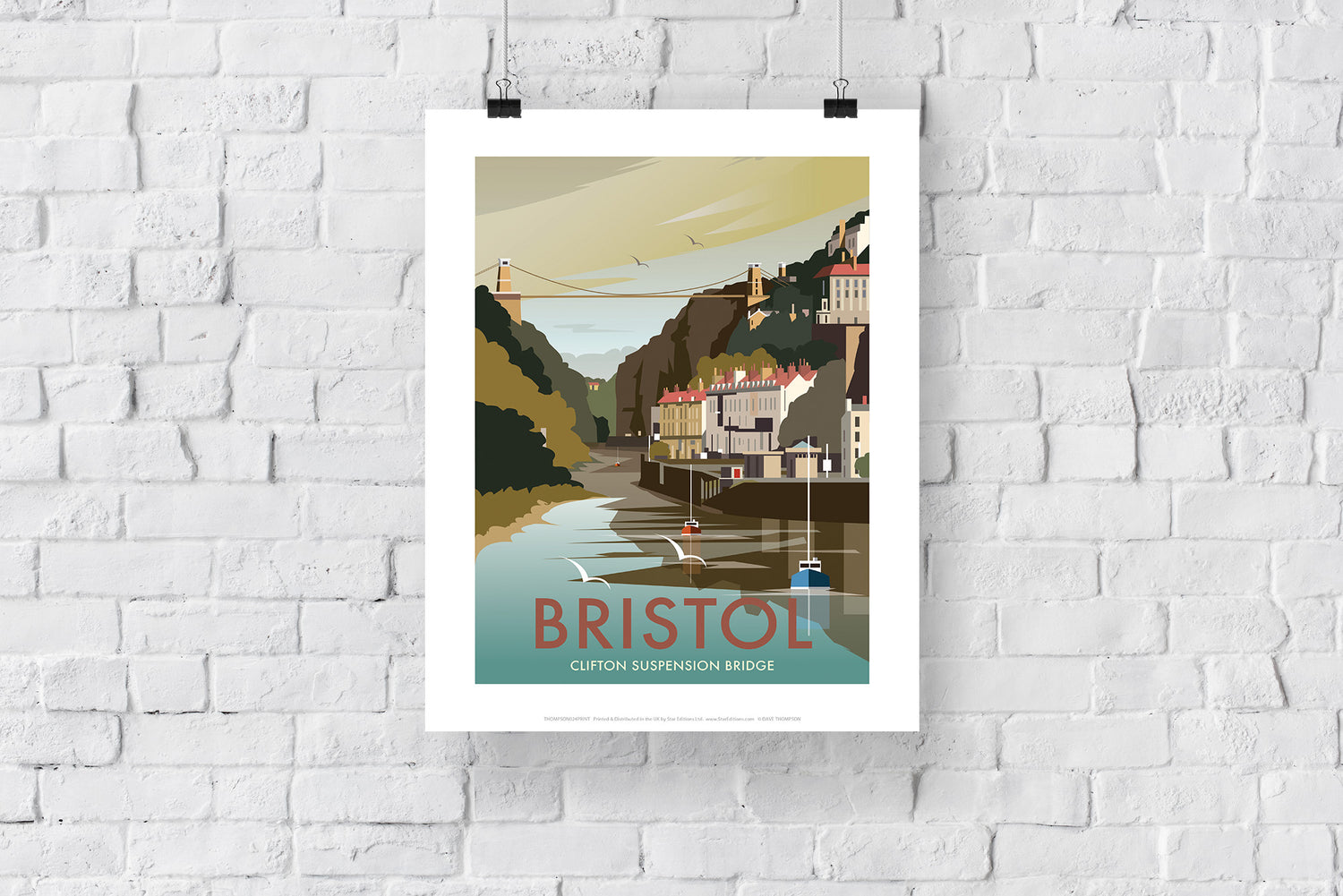 Clifton Suspension Bridge, Bristol - Art Print