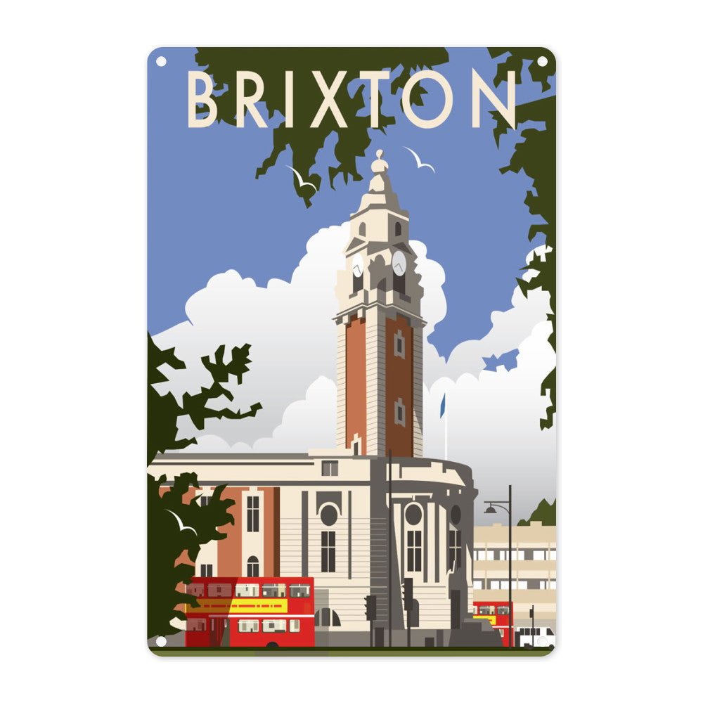 Brixton, London - Metal Sign – Love Your Location
