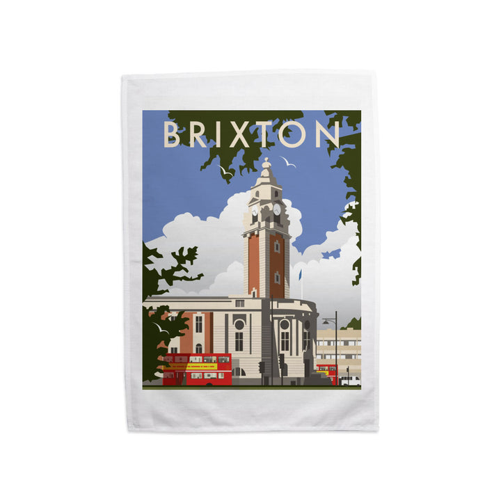 Brixton, London Tea Towel