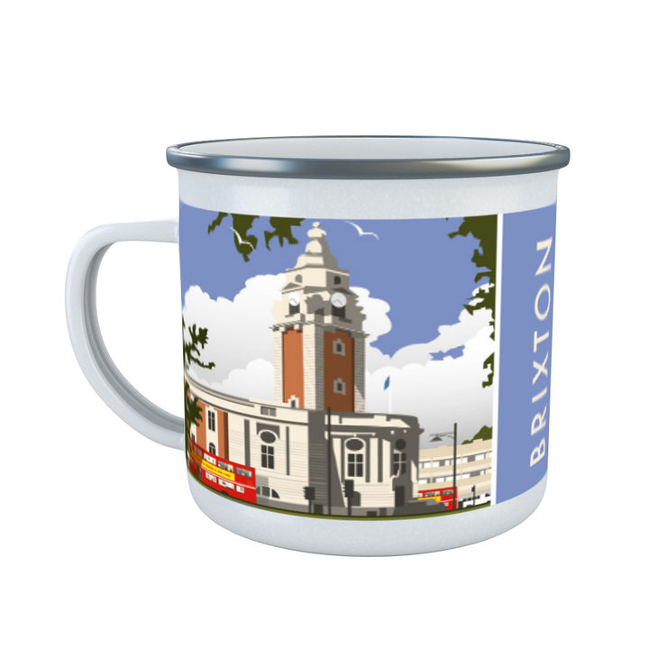 Brixton, London Enamel Mug