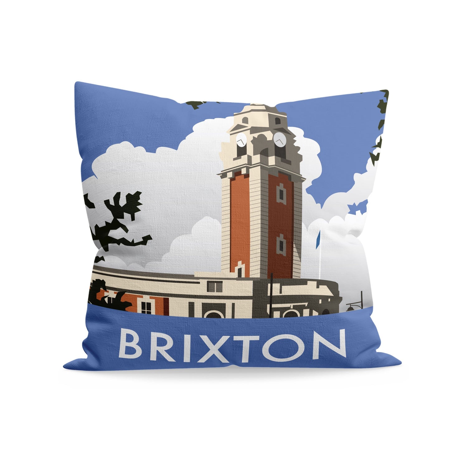 Brixton, London Fibre Filled Cushion
