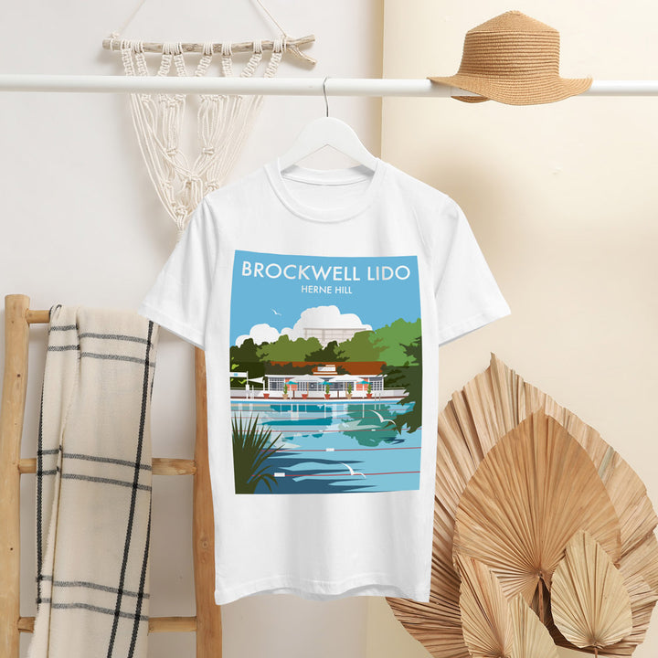 Brockwell Lido T-Shirt by Dave Thompson