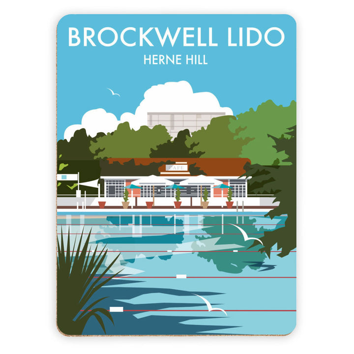 Brockwell Lido, Herne Hill, London Placemat