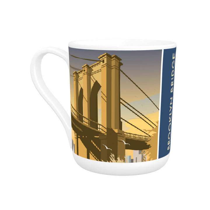 Brooklyn Bridge, New York Bone China Mug