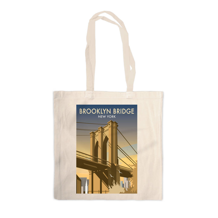 Brooklyn Bridge, New York Canvas Tote Bag