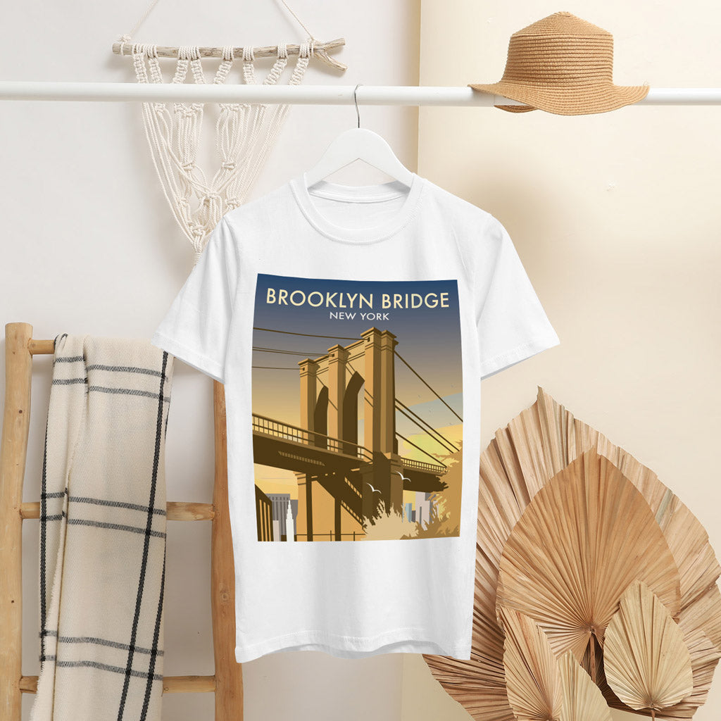 Brooklyn Bridge T-Shirt by Dave Thompson