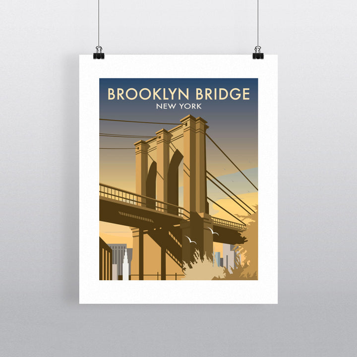 Brooklyn Bridge, New York Fine Art Print