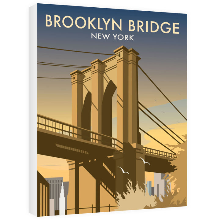 Brooklyn Bridge, New York Canvas