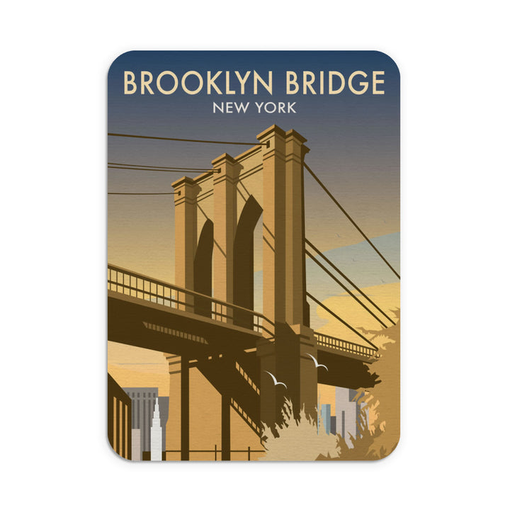 Brooklyn Bridge, New York Mouse Mat