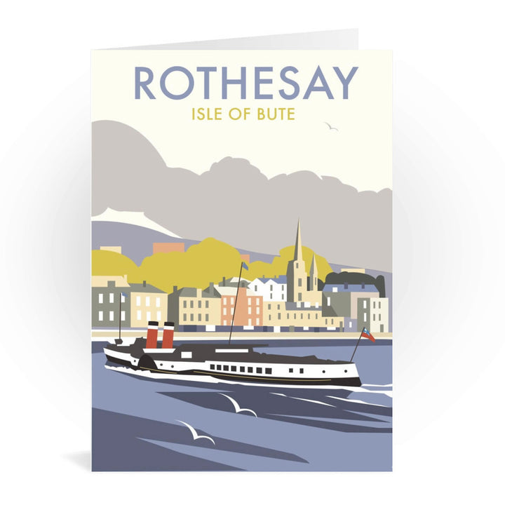 Rothesay, Isle of Bute Greeting Card 7x5