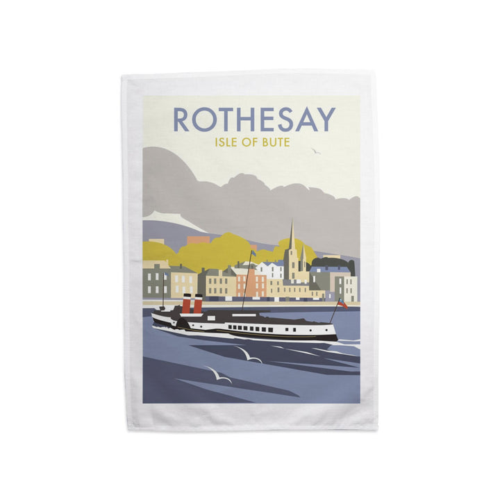 Rothesay, Isle of Bute Tea Towel