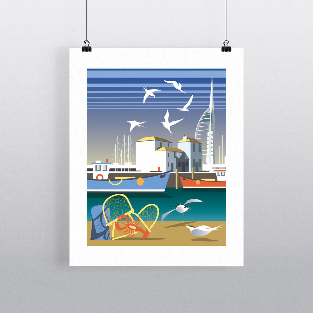 The Camber, Portsmouth Fine Art Print