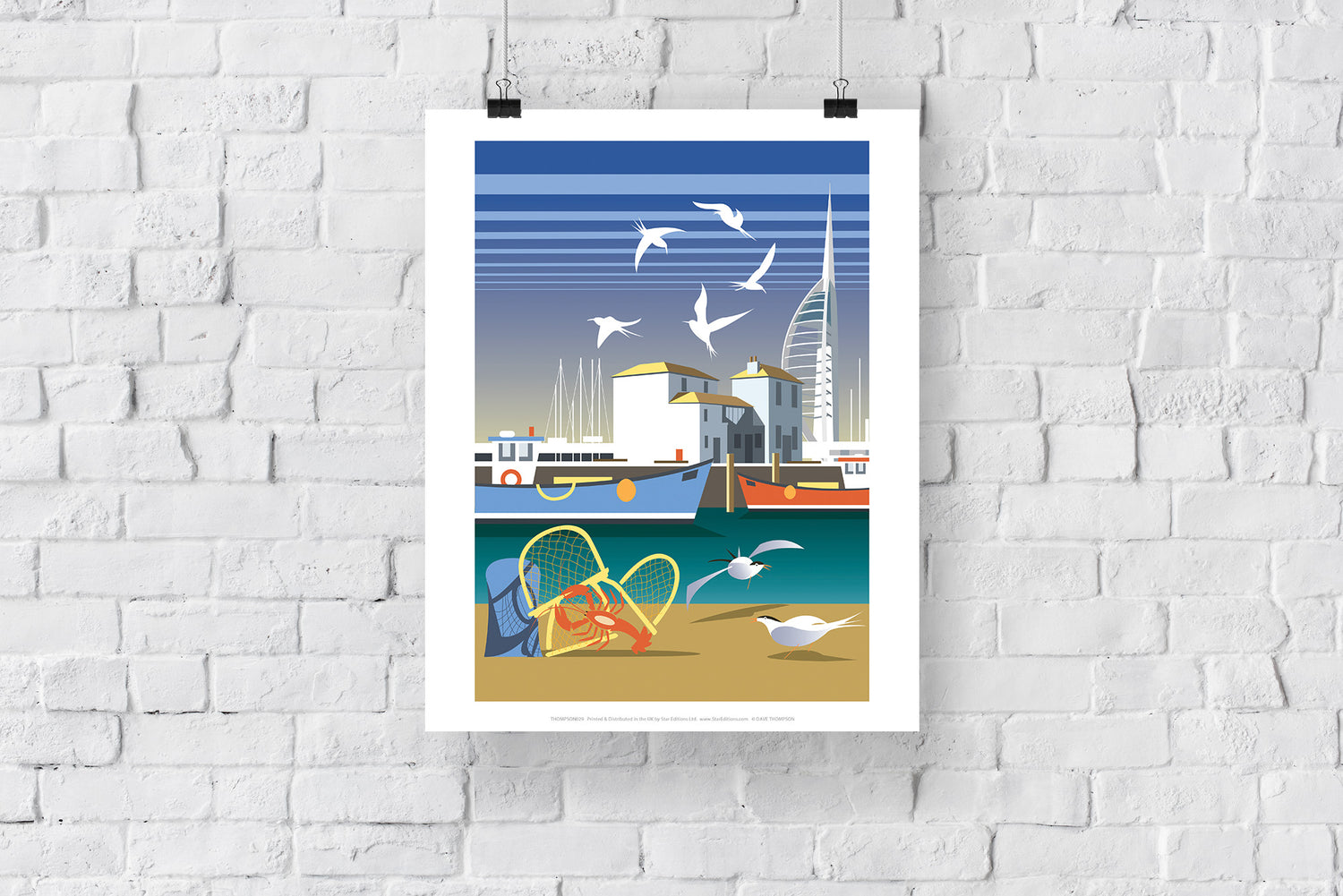 The Camber, Portsmouth - Art Print