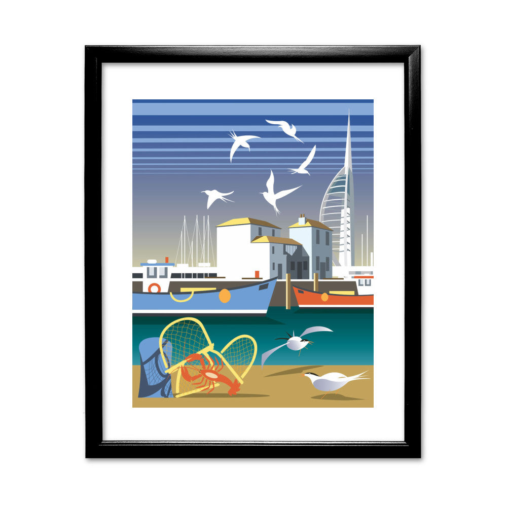 The Camber, Portsmouth - Art Print
