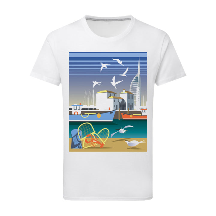 Beach T-Shirt by Dave Thompson