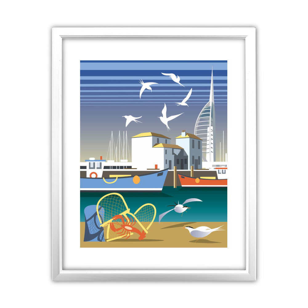 The Camber, Portsmouth - Art Print