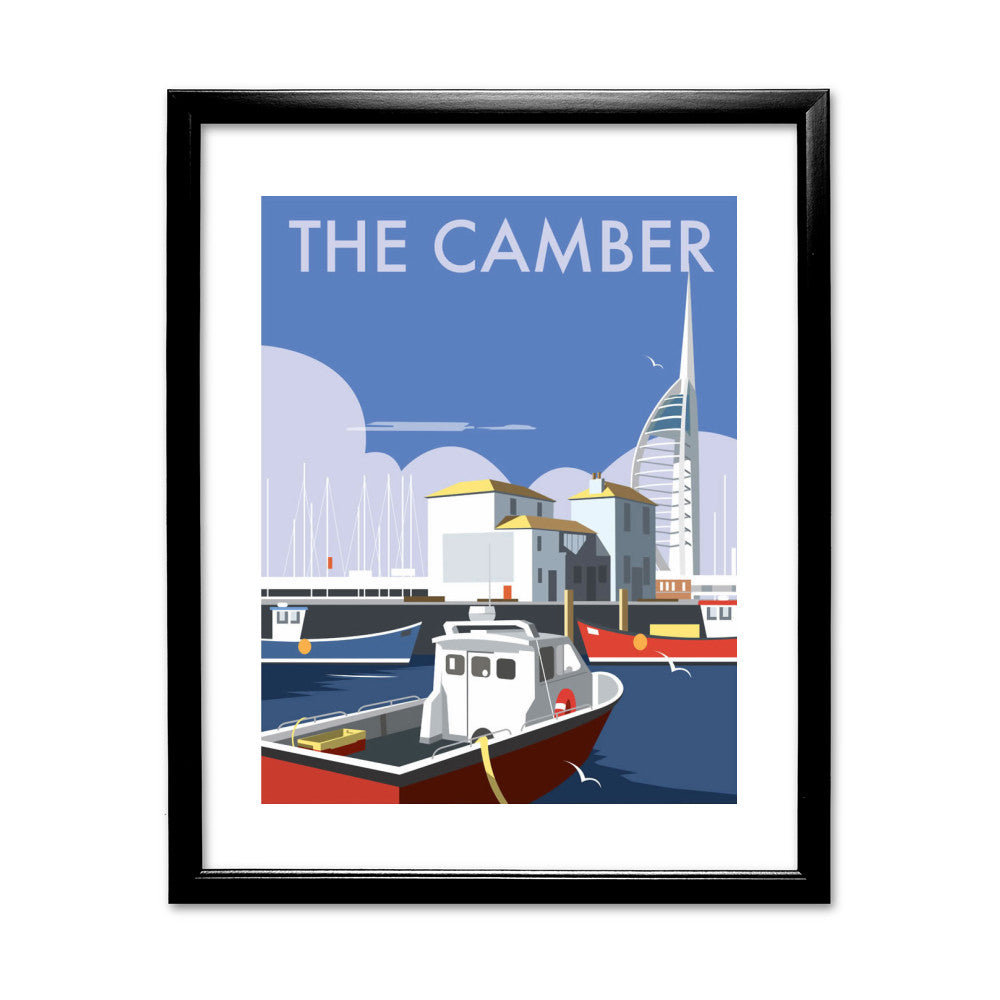 The Camber, Portsmouth - Art Print