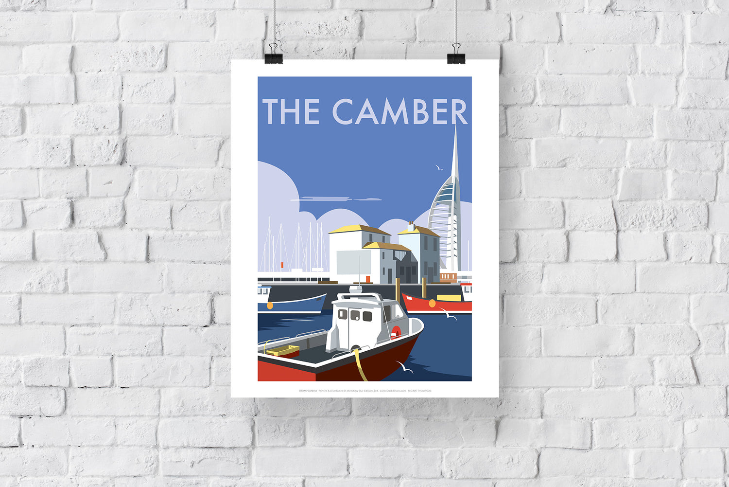 The Camber, Portsmouth - Art Print
