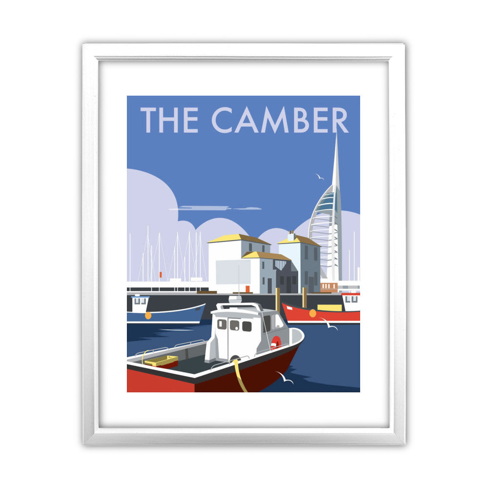 The Camber, Portsmouth - Art Print