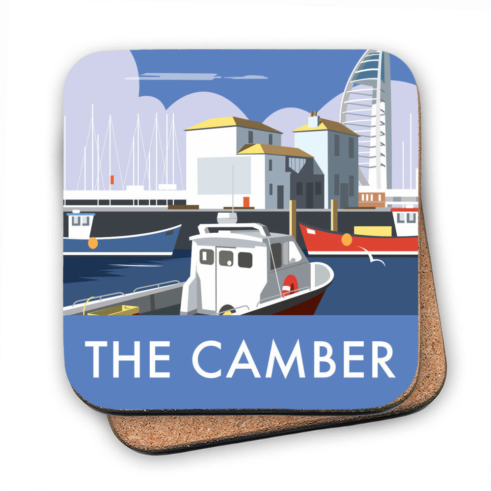 The Camber, Portsmouth MDF Coaster