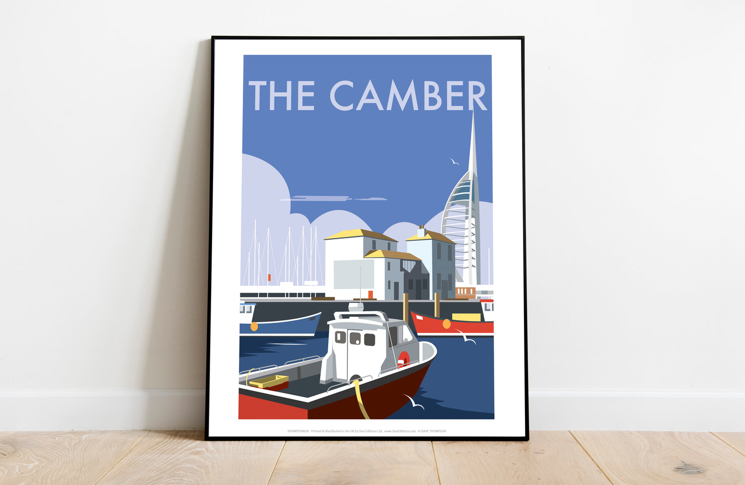 The Camber, Portsmouth - Art Print
