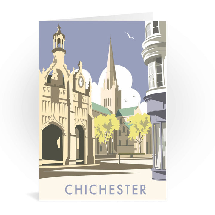 Chichester Cathedral Greeting Card 7x5