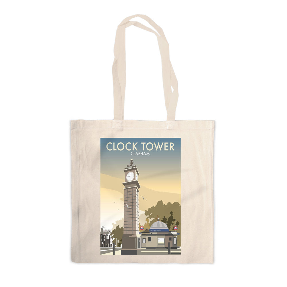 The Clock Tower, Clapham, London Canvas Tote Bag