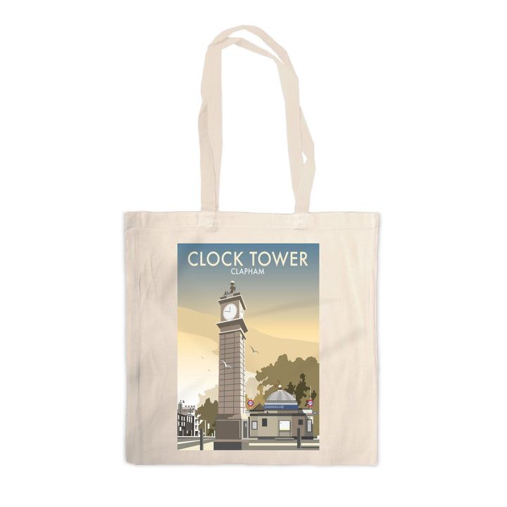 The Clock Tower, Clapham, London Canvas Tote Bag