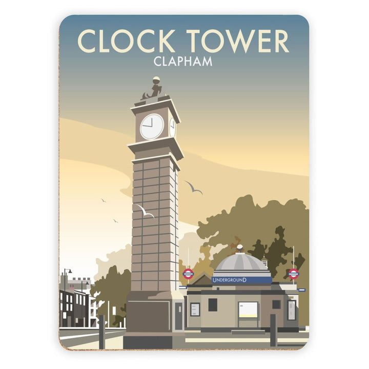 The Clock Tower, Clapham, London Placemat