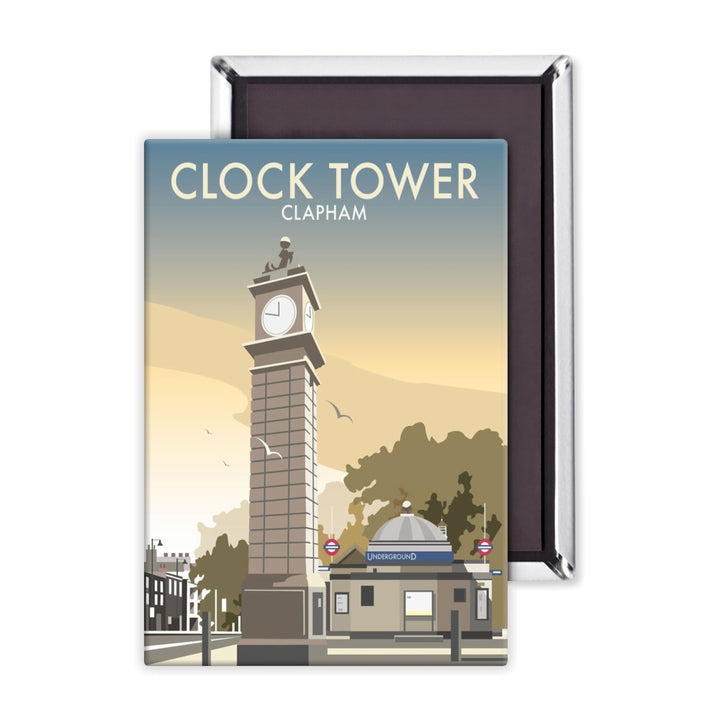 The Clock Tower, Clapham, London Magnet