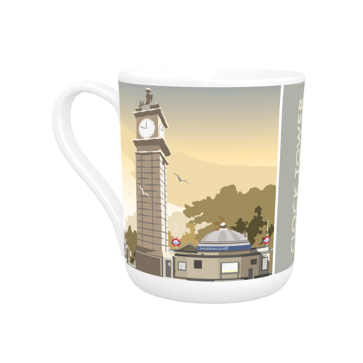 The Clock Tower, Clapham, London Bone China Mug