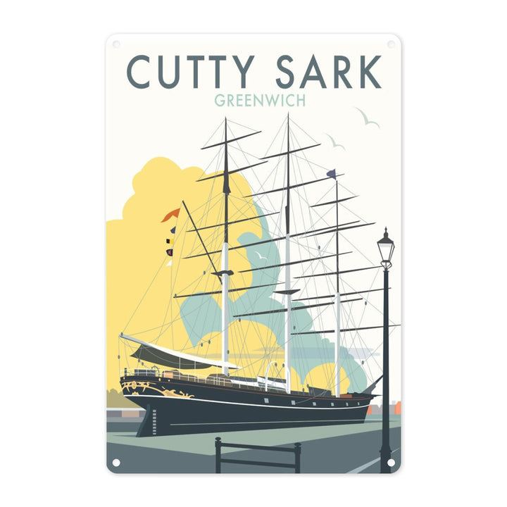 The Cutty Sark, Greenwich, London Metal Sign