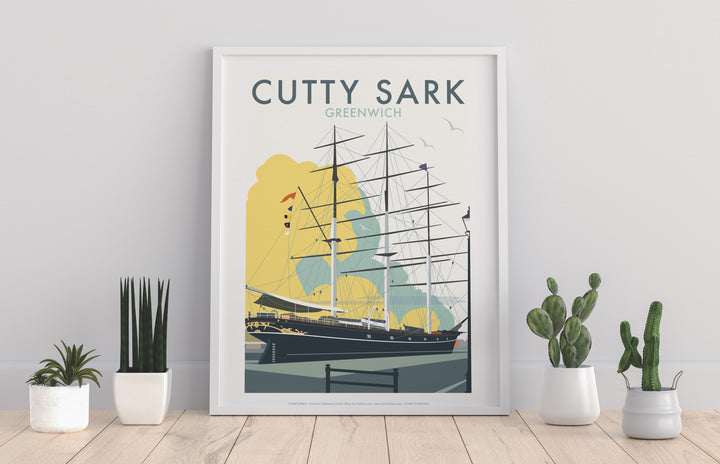The Cutty Sark, Greenwich, London - Art Print