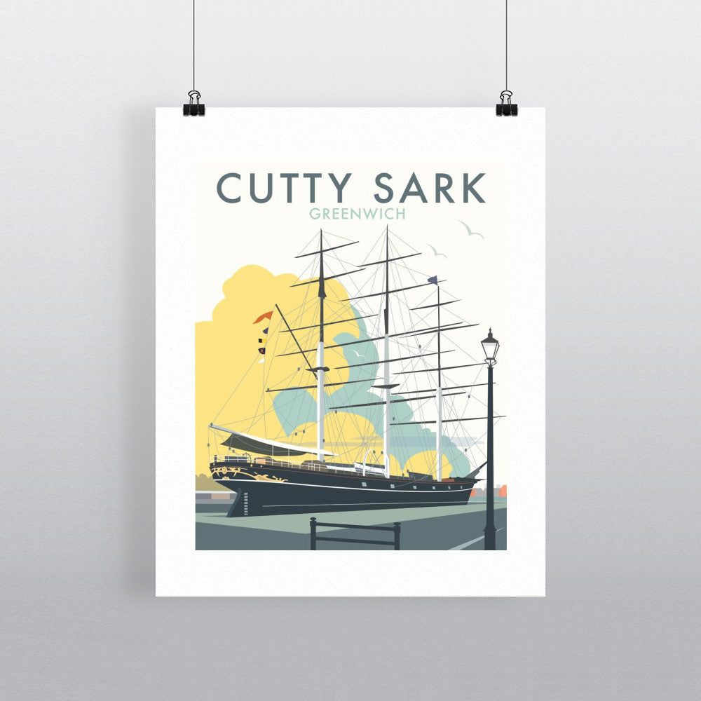 The Cutty Sark, Greenwich, London - Art Print