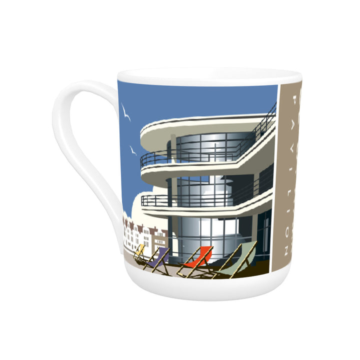 The De La Warr Pavilion, Bexhill, East Sussex Bone China Mug