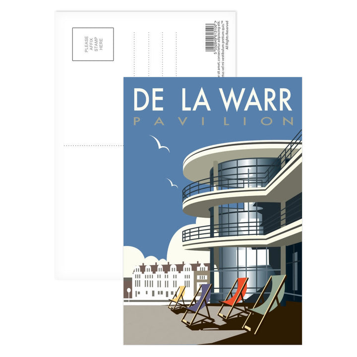 The De La Warr Pavilion, Bexhill, East Sussex Postcard Pack