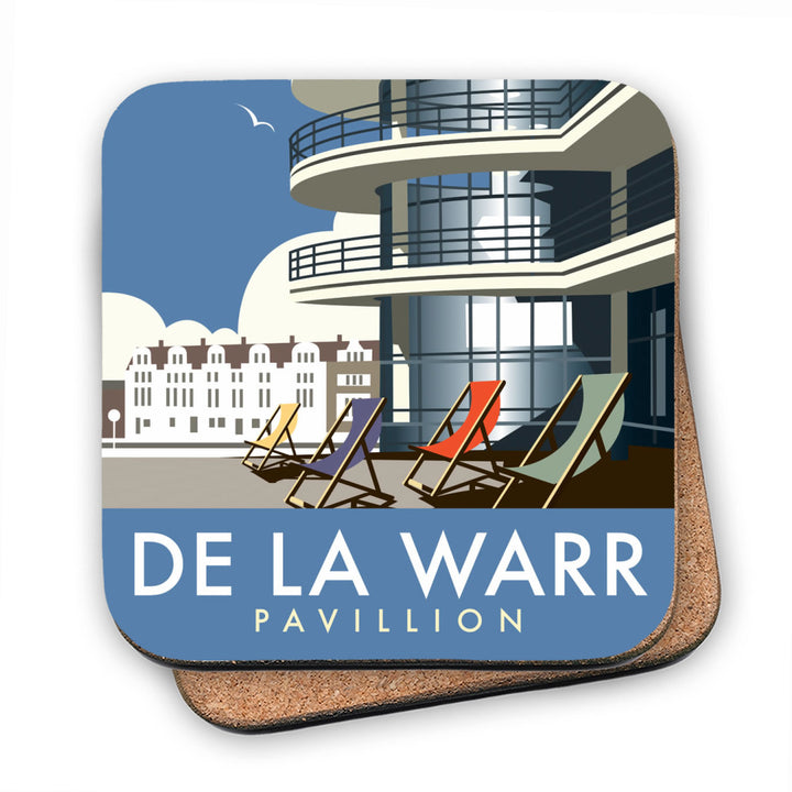 The De La Warr Pavilion, Bexhill, East Sussex MDF Coaster
