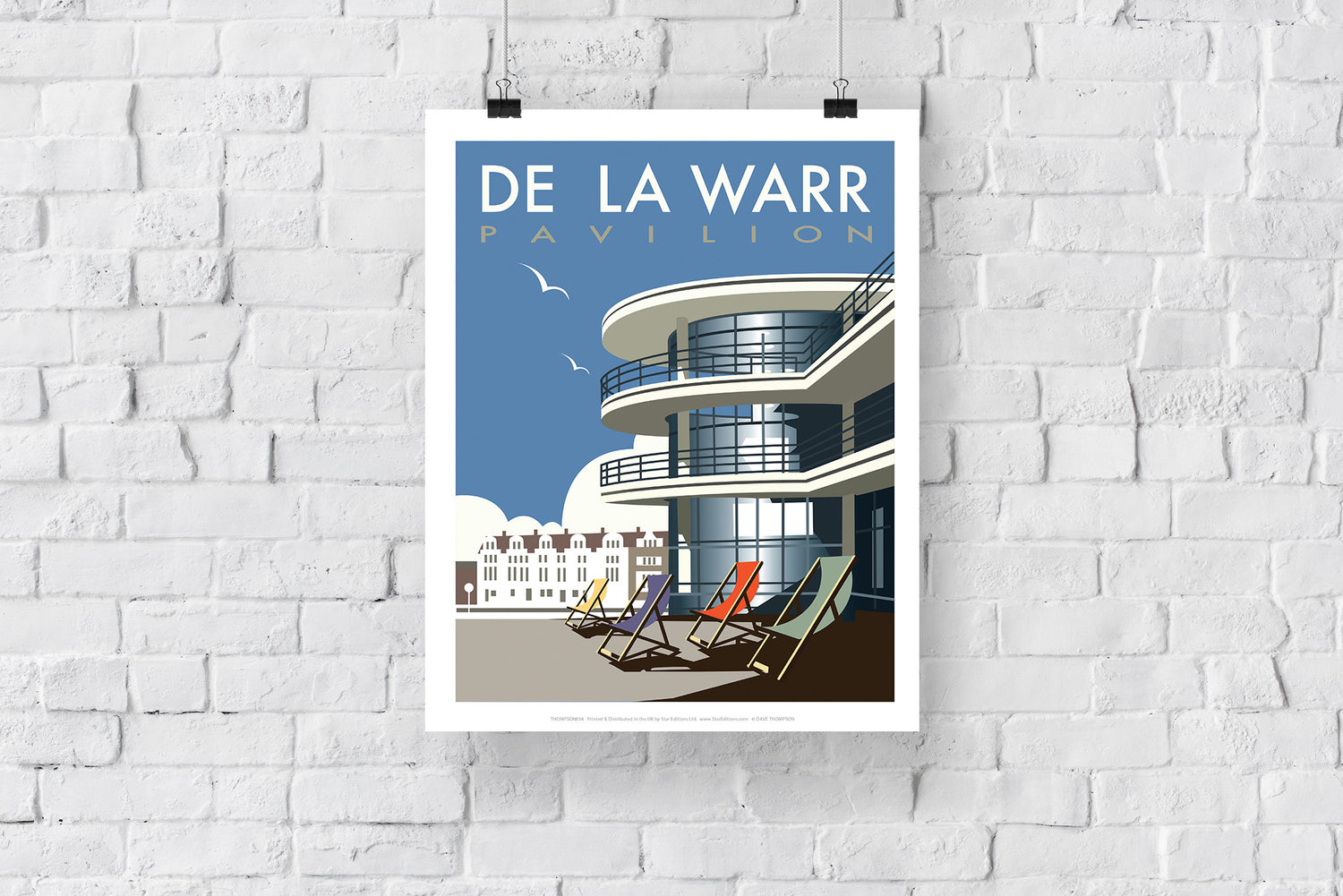 The De La Warr Pavilion, Bexhill, East Sussex - Art Print