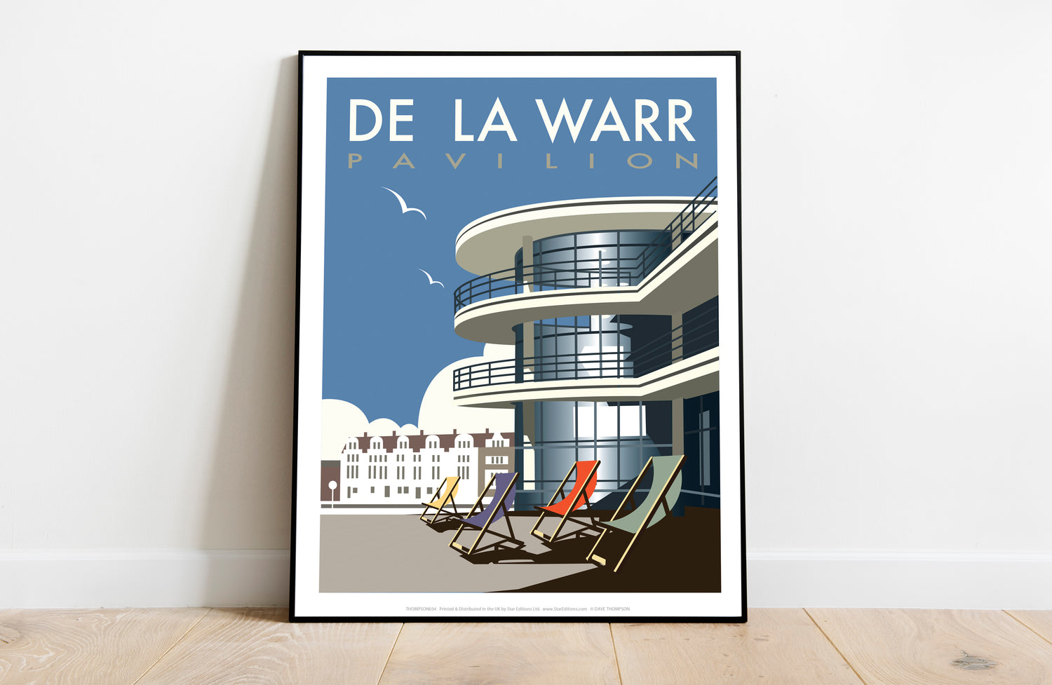 The De La Warr Pavilion, Bexhill, East Sussex - Art Print