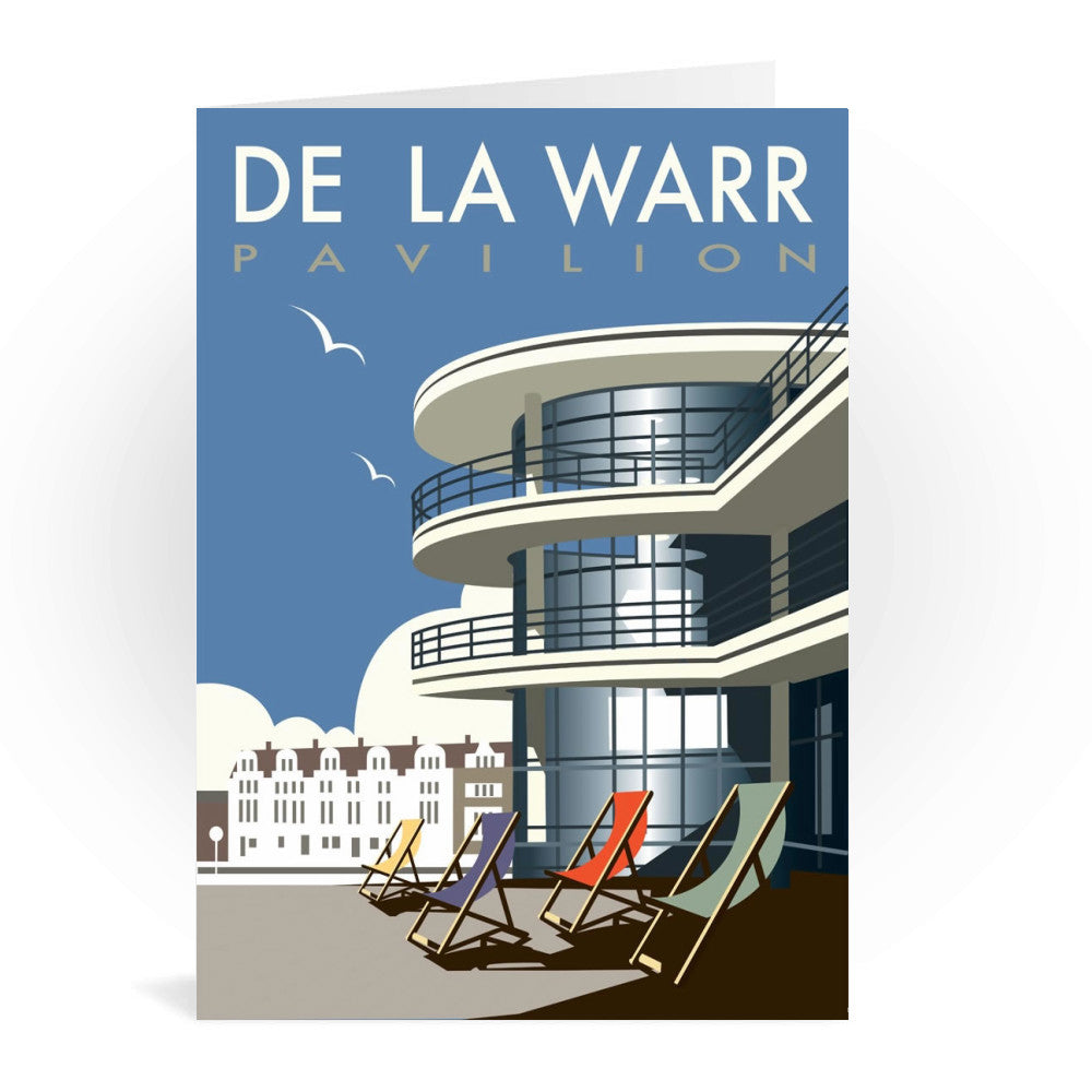 The De La Warr Pavilion, Bexhill, East Sussex Greeting Card 7x5