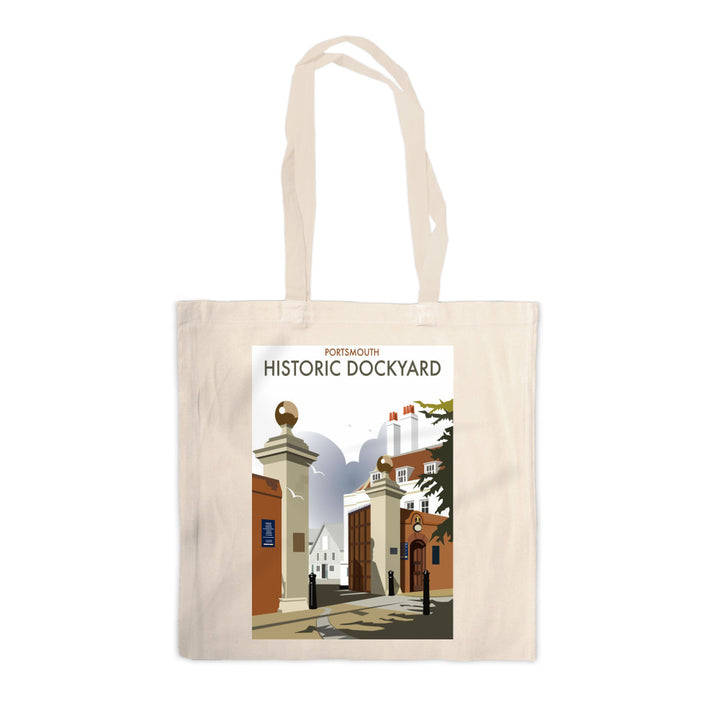 Portsmouth Historic Dockyard Canvas Tote Bag