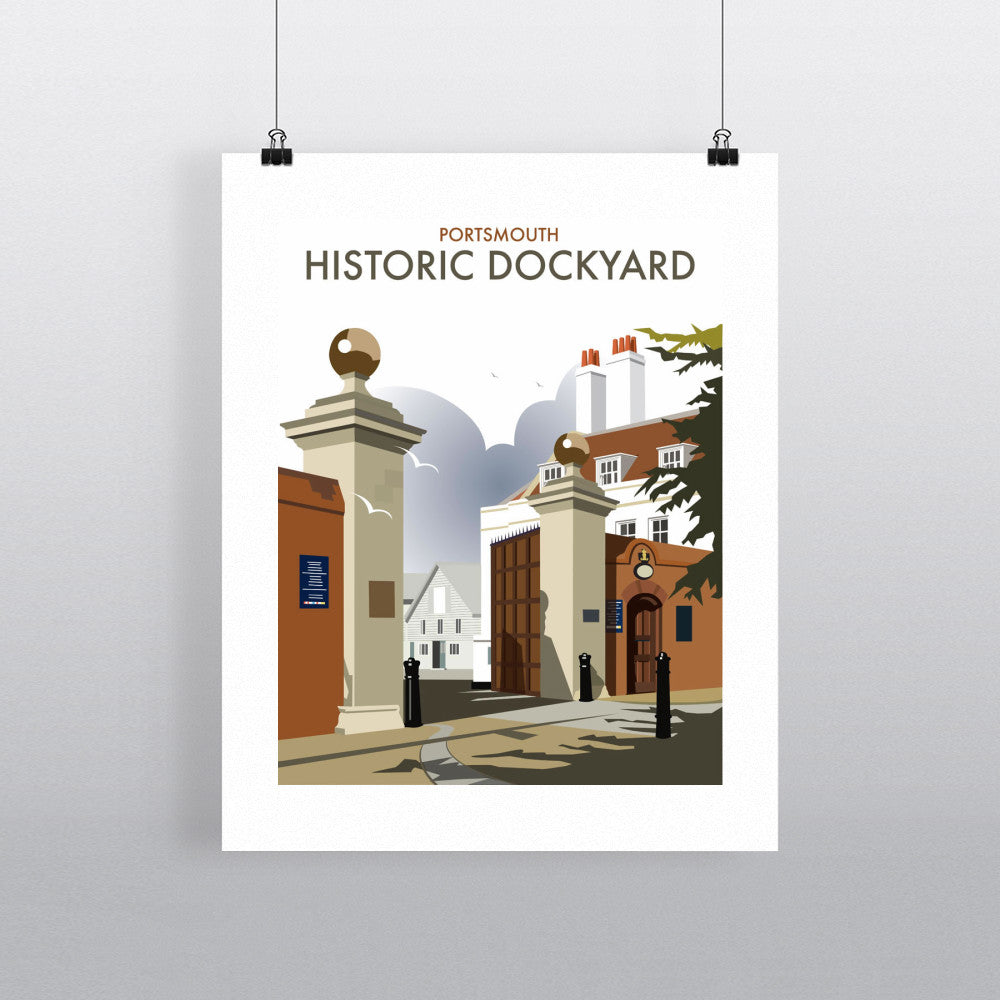 Portsmouth Historic Dockyard - Art Print