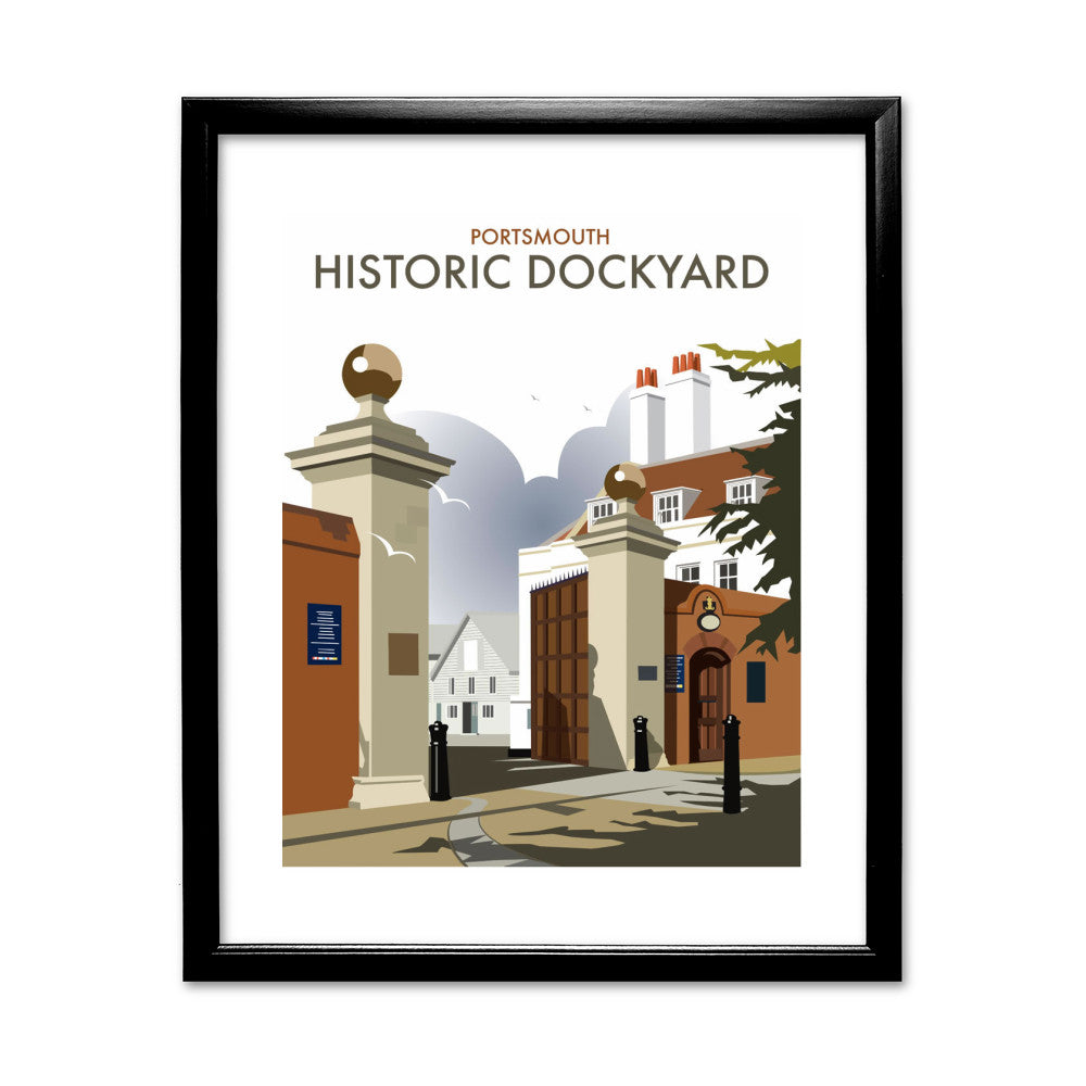 Portsmouth Historic Dockyard - Art Print