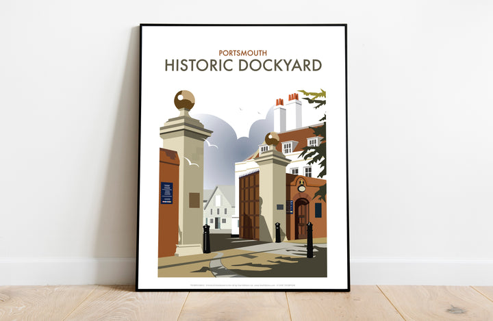 Portsmouth Historic Dockyard - Art Print