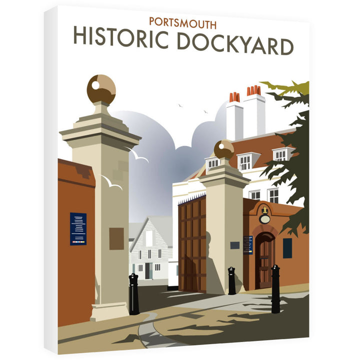 Portsmouth Historic Dockyard Canvas